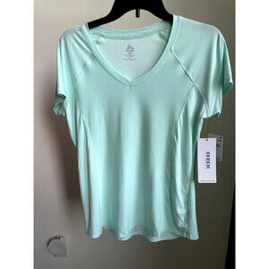 RBX Active Women's Fit active Short Sleeve T-Shirt Top Size S $38 in breezy Blue